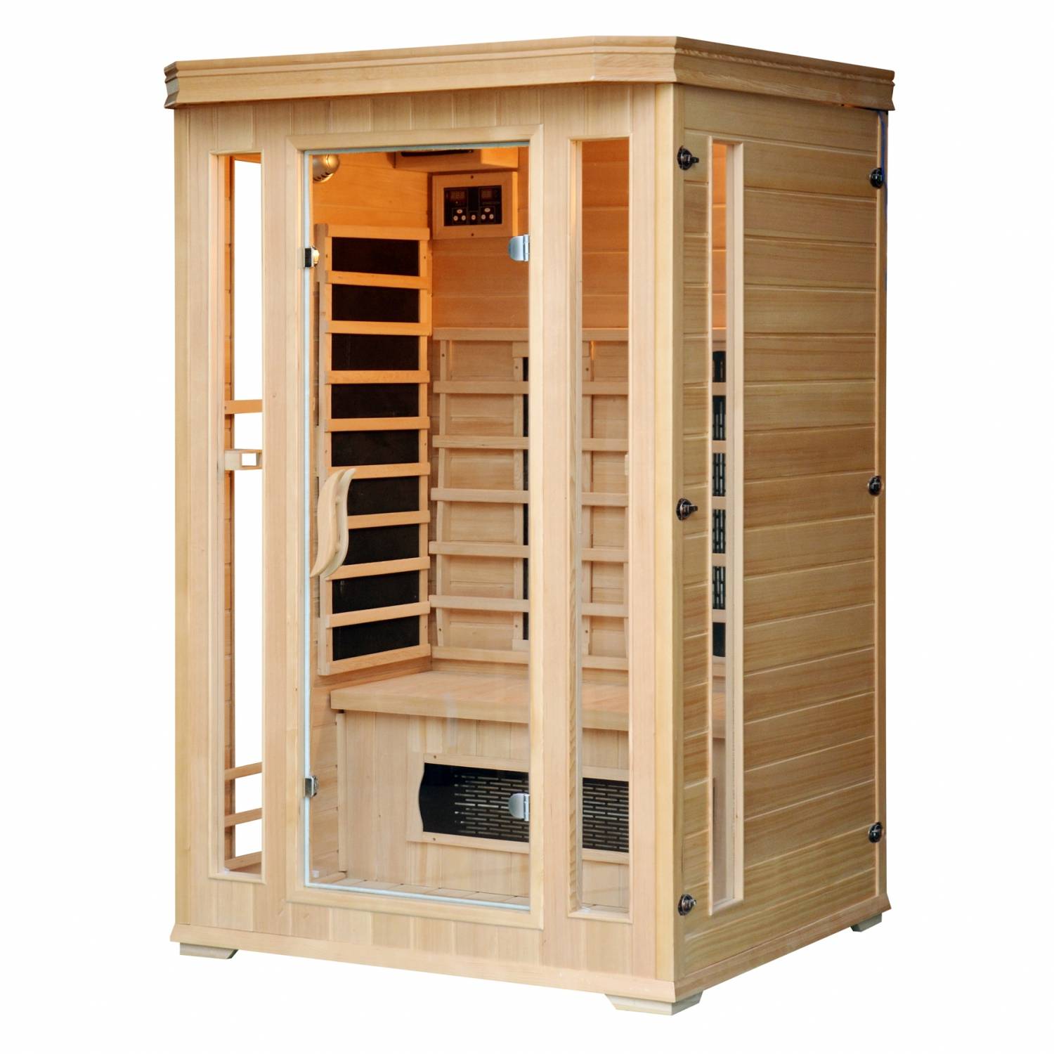 Cabine de sauna luxe infrarouge 2 places NARVIK - Image 5