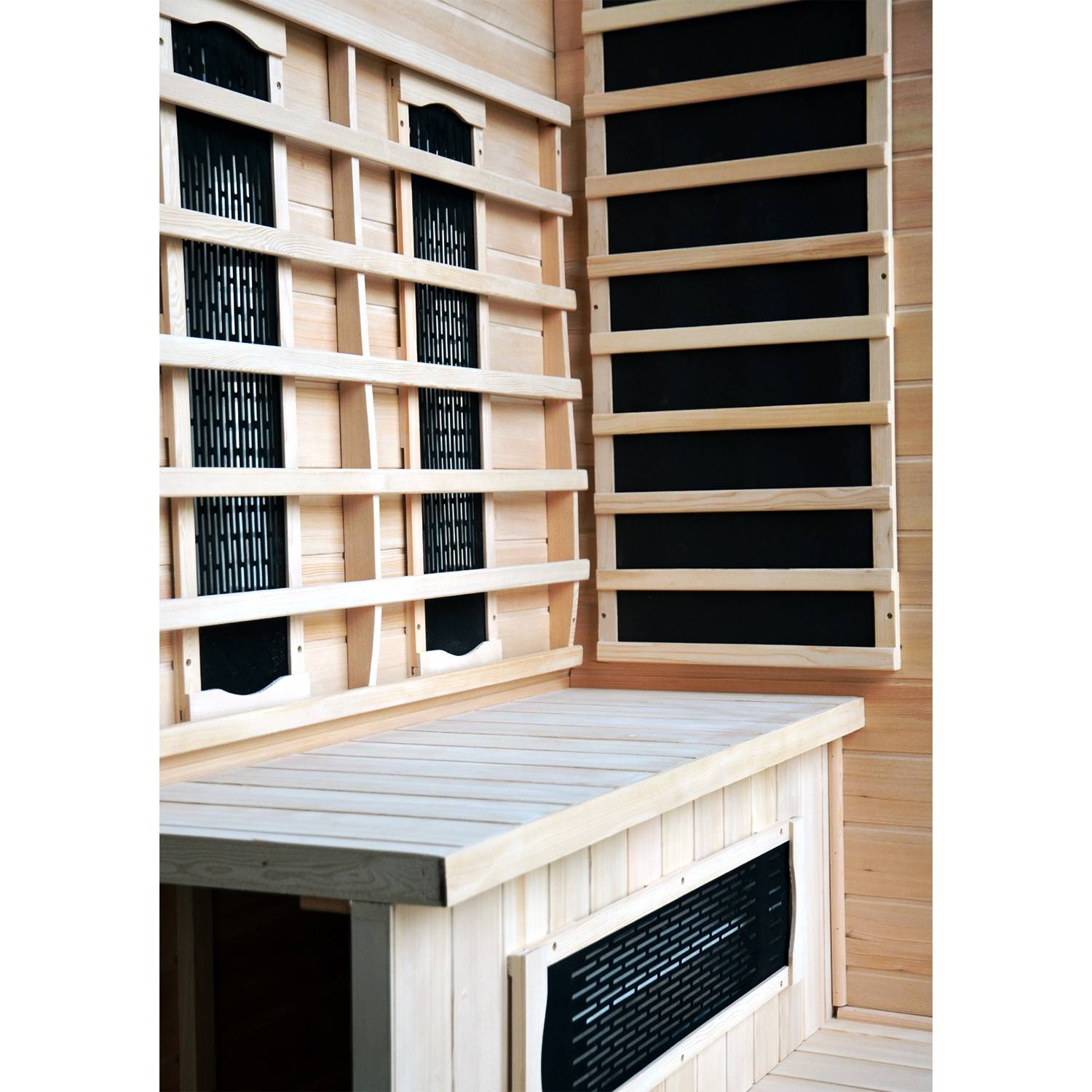 Cabine de sauna luxe infrarouge 2 places NARVIK - Image 7