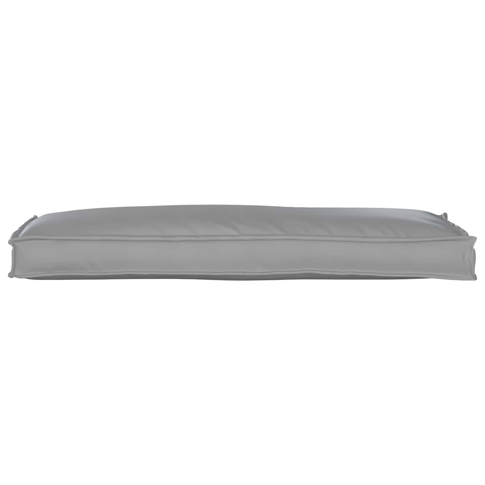 Coussin tissu oxford gris 110 x 40 x 8 cm - PANGIVO - Image 3