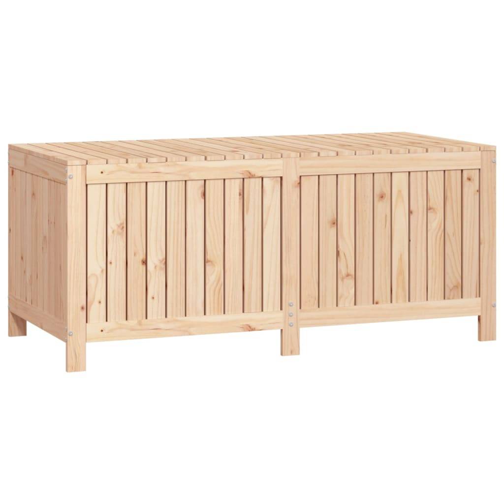 Helloshop26 - Coffre boîte meuble de jardin rangement 147 x 68 x 64 cm bois massif de pin - Image 2