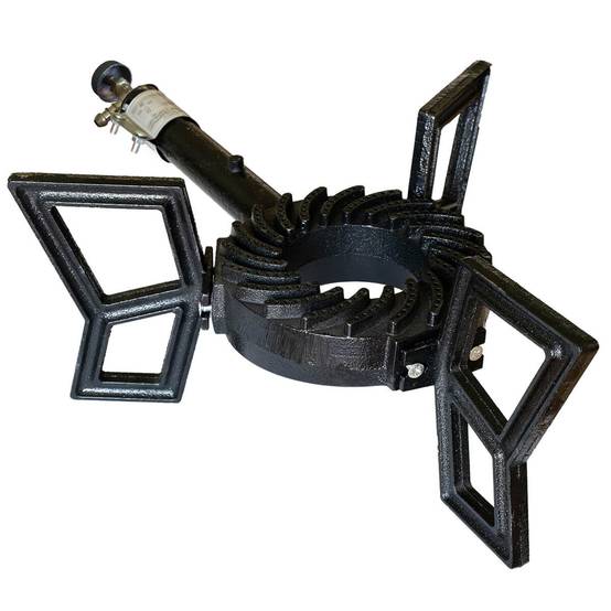 Rechaud gaz fonte 3 Pieds 7KW Butane/Propane 1 Bruleur KEMPER - Image 1