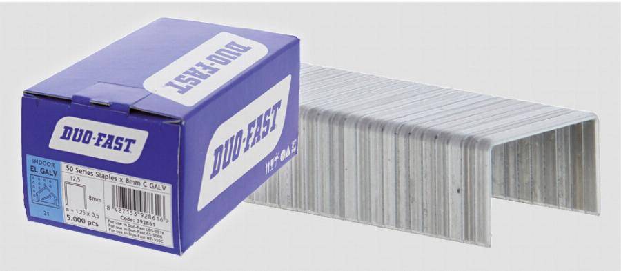 Boîte 5000 Agrafes série LDS droites galvanisées SPIT - 50 x 10 mm - 312271