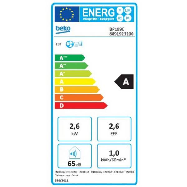 Beko - Climatiseur mobile Beko BP109C - Image 7