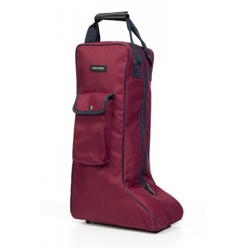 Sac à bottes - Riding word - Bordeaux/Marine - Image 1