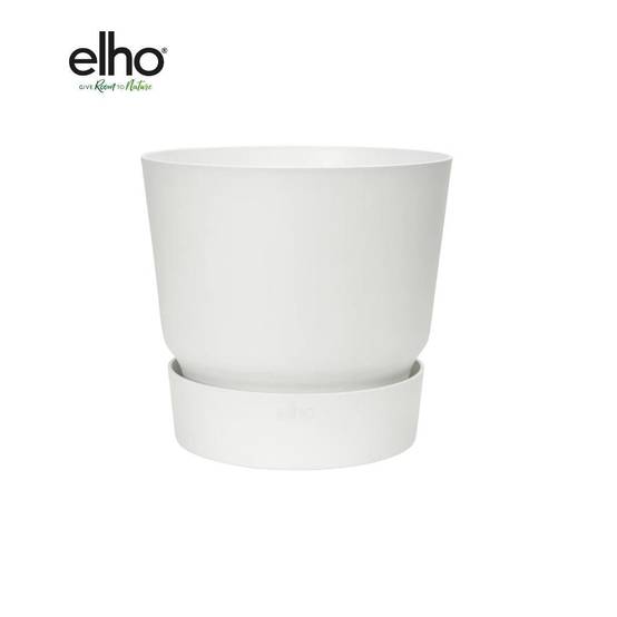 Cache-Pot Elho Greenville Blanc - D39 x H37- La Green Touch - Image 2