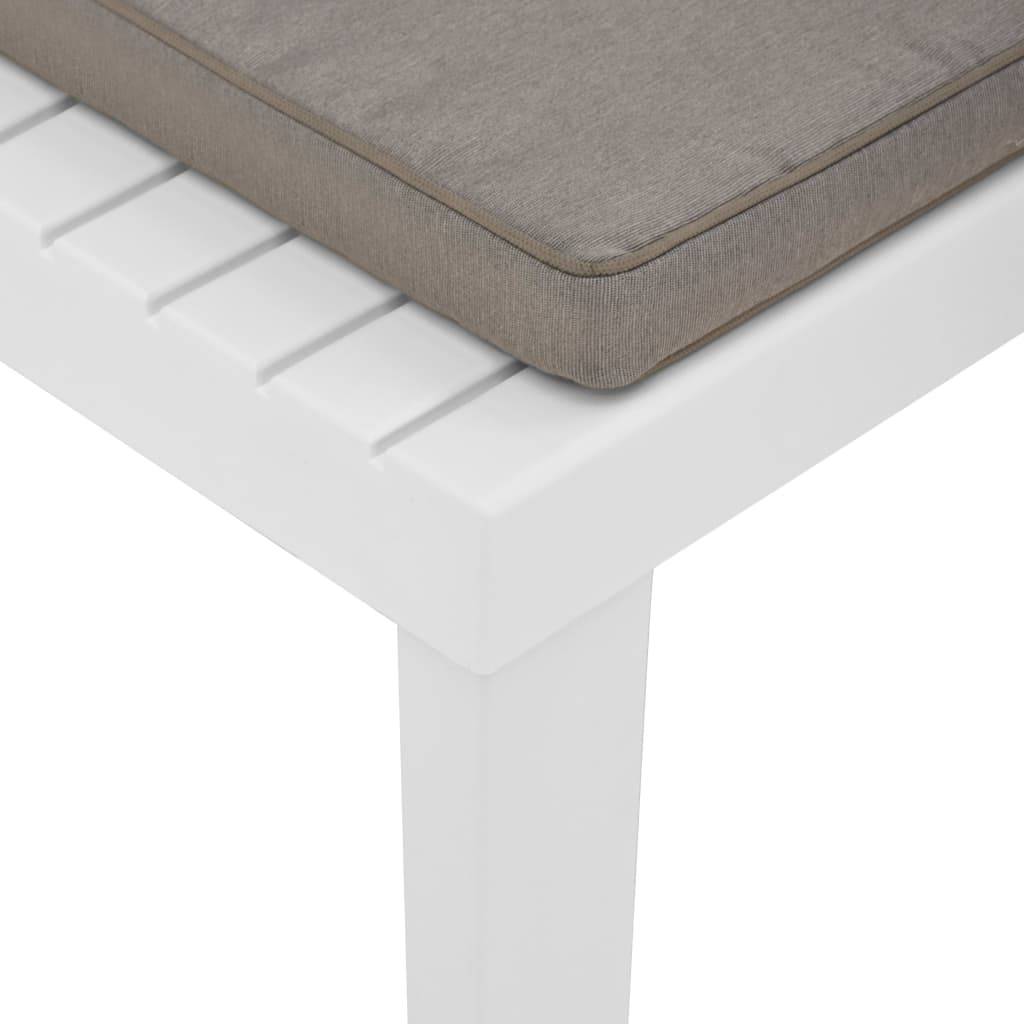 Prolenta Premium - Chaises de jardin plastique blanc 65 x 65 x 70 cm - Prolenta premium p380.1 - Image 7