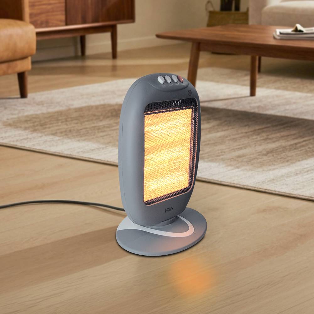 Chauffage halogène oscillant 1200W - 3 positions, Oscillant - Image 5