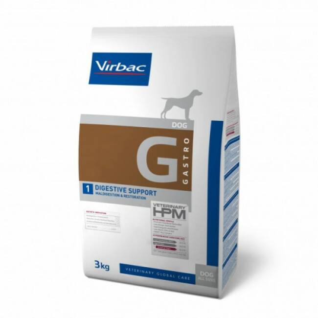 Virbac Veterinary HPM Gastro Digestive Support Chien Adulte & Senior Sac 3 kg - Image 1