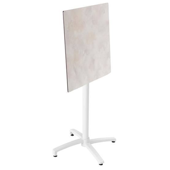 Oviala - Table haute de terrasse 60 x 60 cm inclinable stratifié béton gris Opéra - Oviala - Image 2