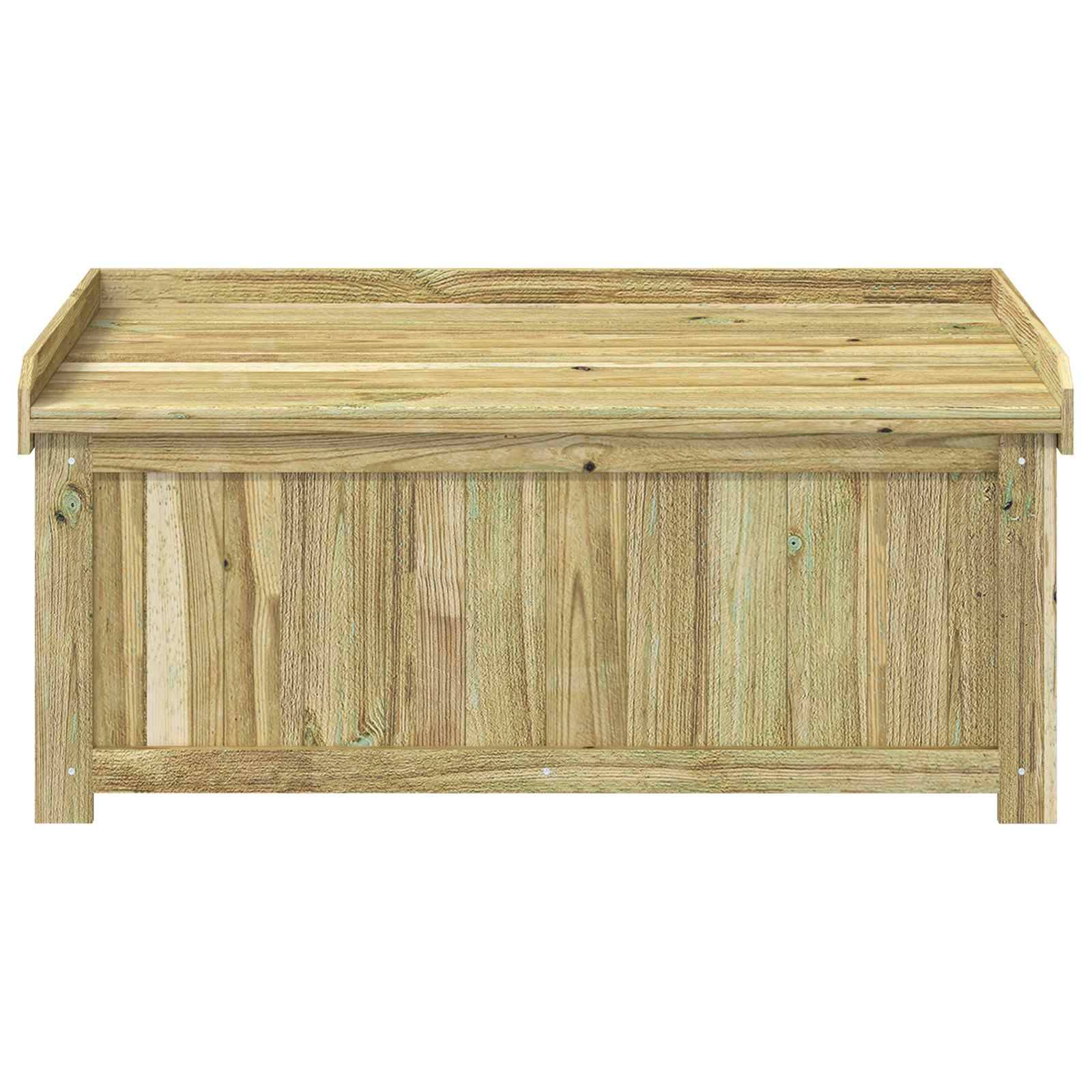 Vidaxl - Coffre à coussins d'extérieur Bois de pin imprégné vidaXL 42042675 - Image 4
