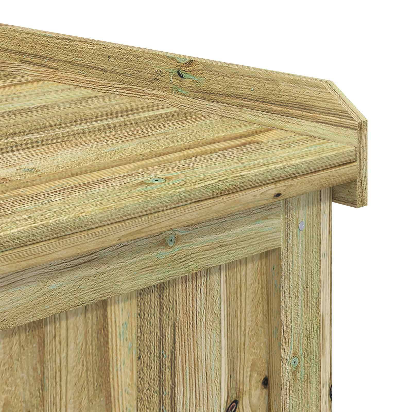 Vidaxl - Coffre à coussins d'extérieur Bois de pin imprégné vidaXL 42042675 - Image 7