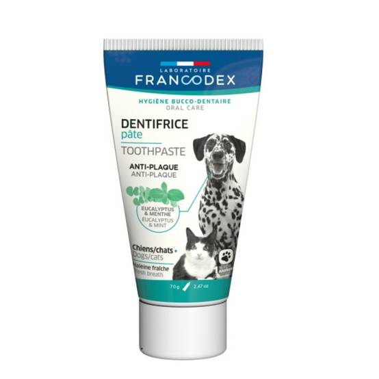 Francodex - Dentifrice Pâte Pour Chiens et Chats Tube de 70g - Image 2