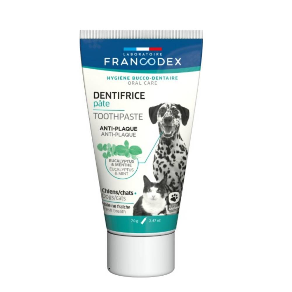 Francodex - Dentifrice Pâte Pour Chiens et Chats Tube de 70g - Image 2