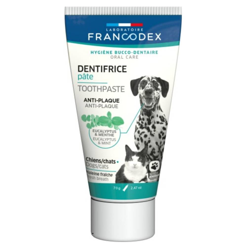 Francodex - Dentifrice Pâte Pour Chiens et Chats Tube de 70g - Image 1