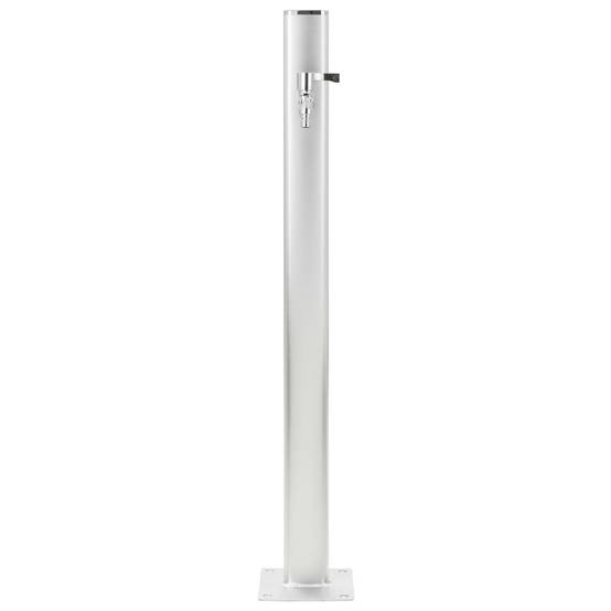 PANGIVO - Colonne d'eau aluminium argenté 15 x 15 x 95 cm - PANGIVO - Image 3