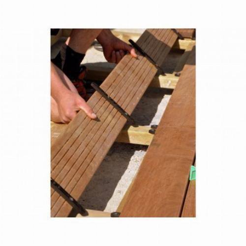 Jouplast - Kit fixation invisible pour lames de terrasse bois - +25mm - Image 2