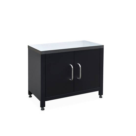 sweeek - Meuble de cuisine extérieure en acier L80cm | sweeek - Image 2