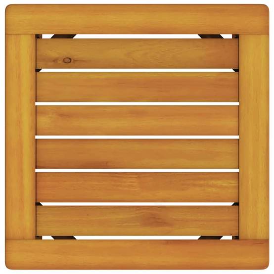 PANGIVO - Transat bois d'acacia marron 53 x 202 x 89 cm - PANGIVO - Image 7