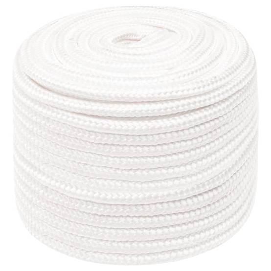 Corde de bateau Blanc complet 14 mm 100 m Polypropylène Maison Chic - Image 1