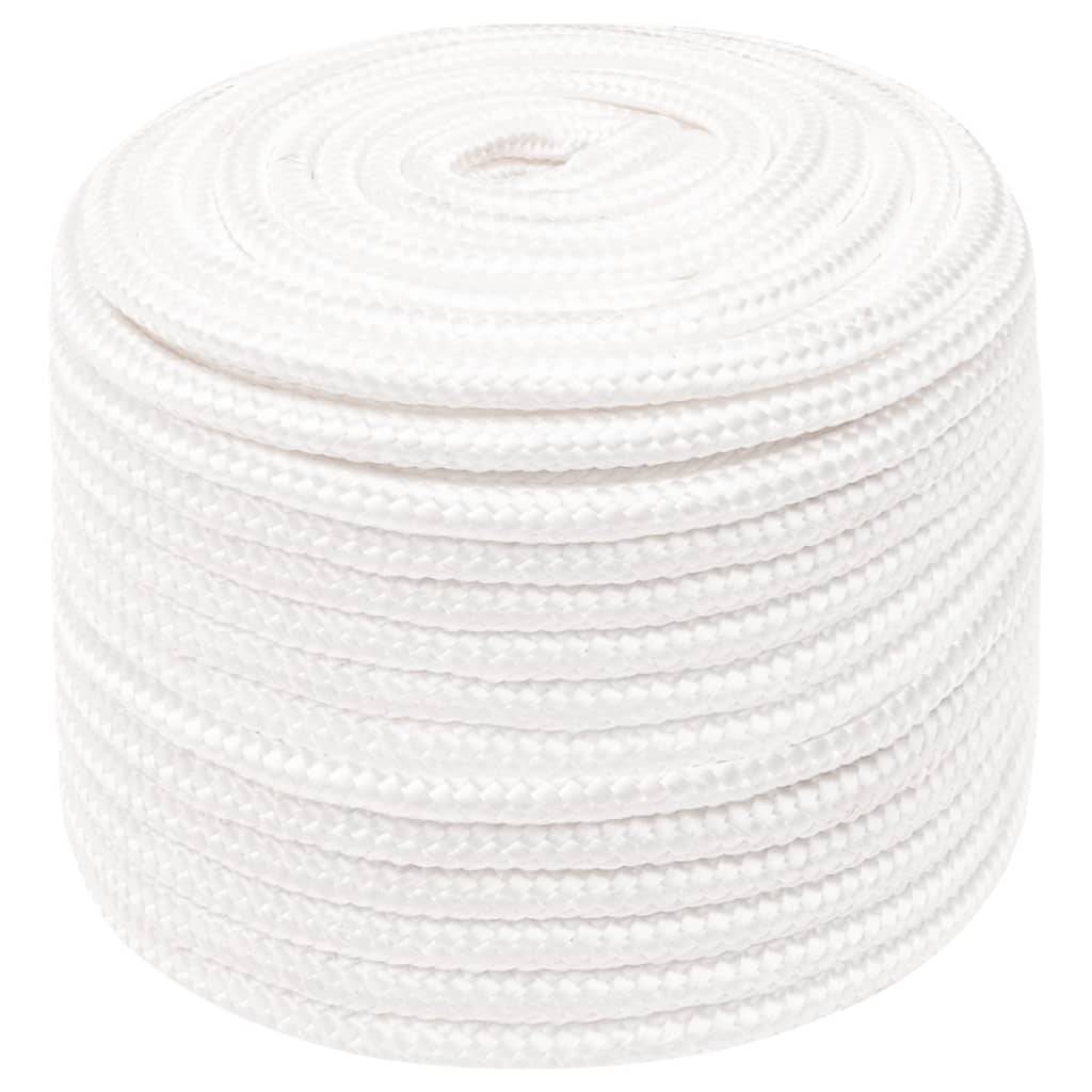 Corde de bateau Blanc complet 14 mm 100 m Polypropylène Maison Chic