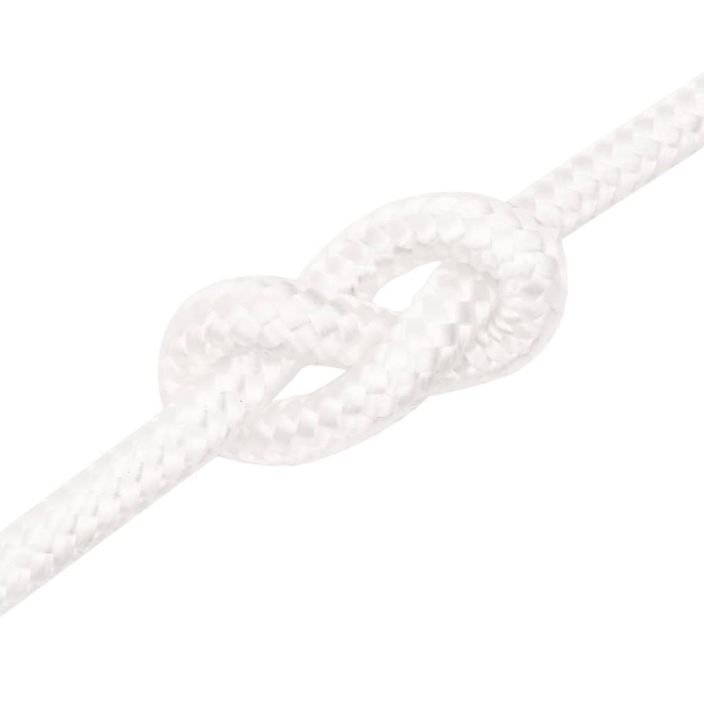 Corde de bateau Blanc complet 14 mm 100 m Polypropylène Maison Chic - Image 5