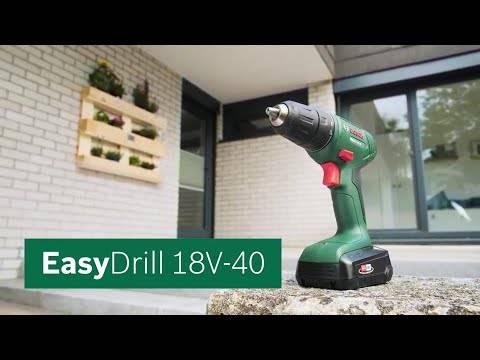 Bosch - Perceuse-visseuse sans fil à 2 vitesses - EasyDrill 18V-40 Nm - 1 batterie 2,0 Ah + chargeur - En coffret - BOSCH - 06039D8004 - Image 4