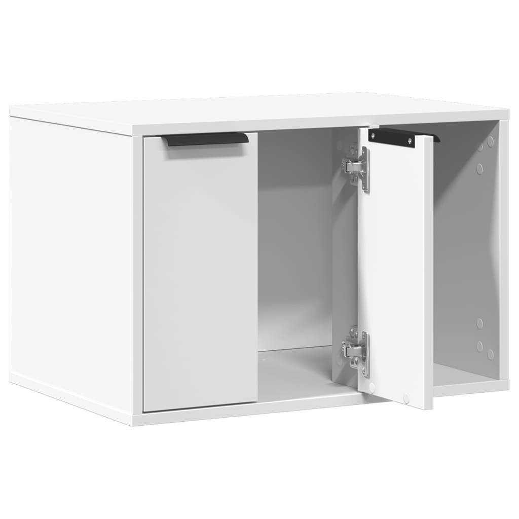 Prolenta Premium - Meuble à litière pour chat bois blanc 60 x 40 x 40 cm - Prolenta premium p361.0 - Image 4