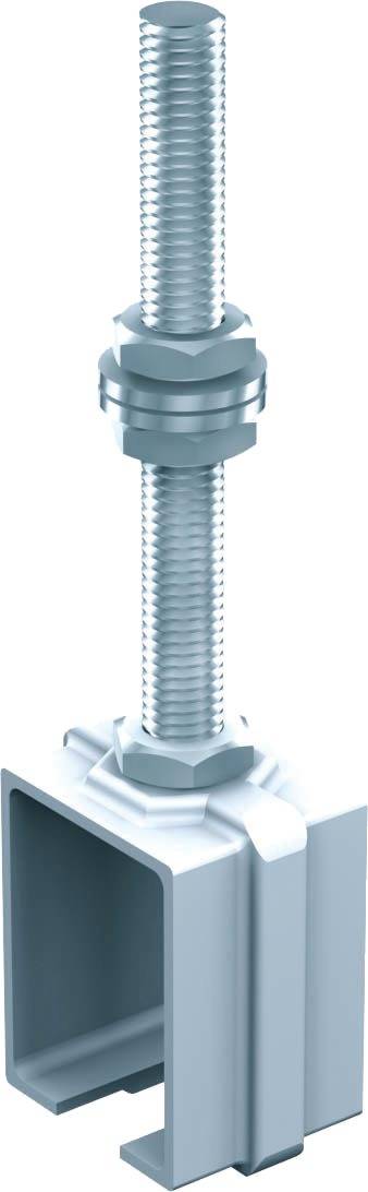 Support enveloppant tige longue - MANTION - 6256L