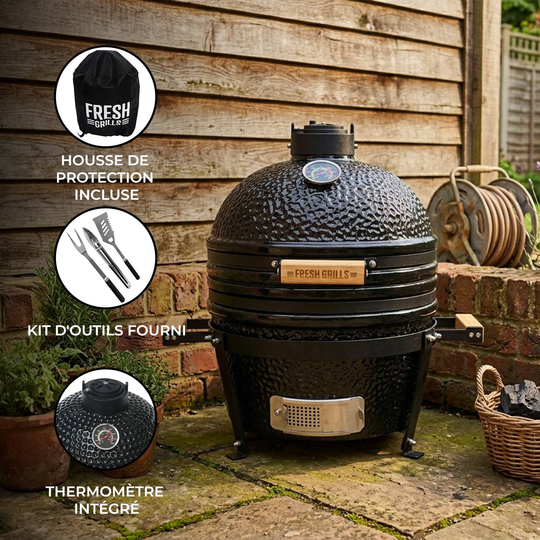 Monstershop - Barbecue Japonais Kamado - 16" (Ø 40,6 cm) - Image 2