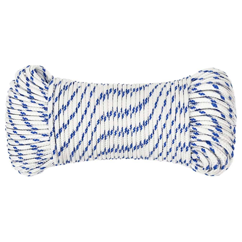 Corde de bateau Blanc 4 mm 25 m Polypropylène Maison Chic - Image 3