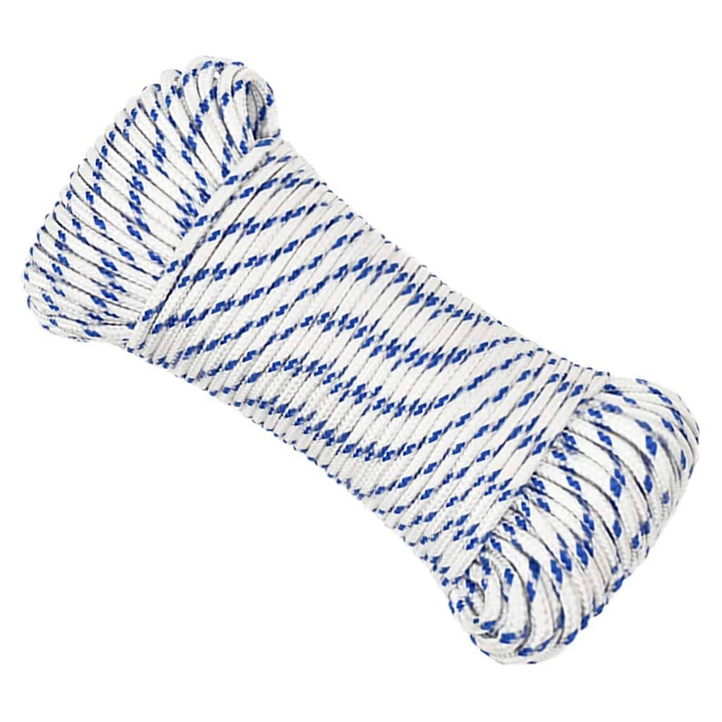 Corde de bateau Blanc 4 mm 25 m Polypropylène Maison Chic - Image 1