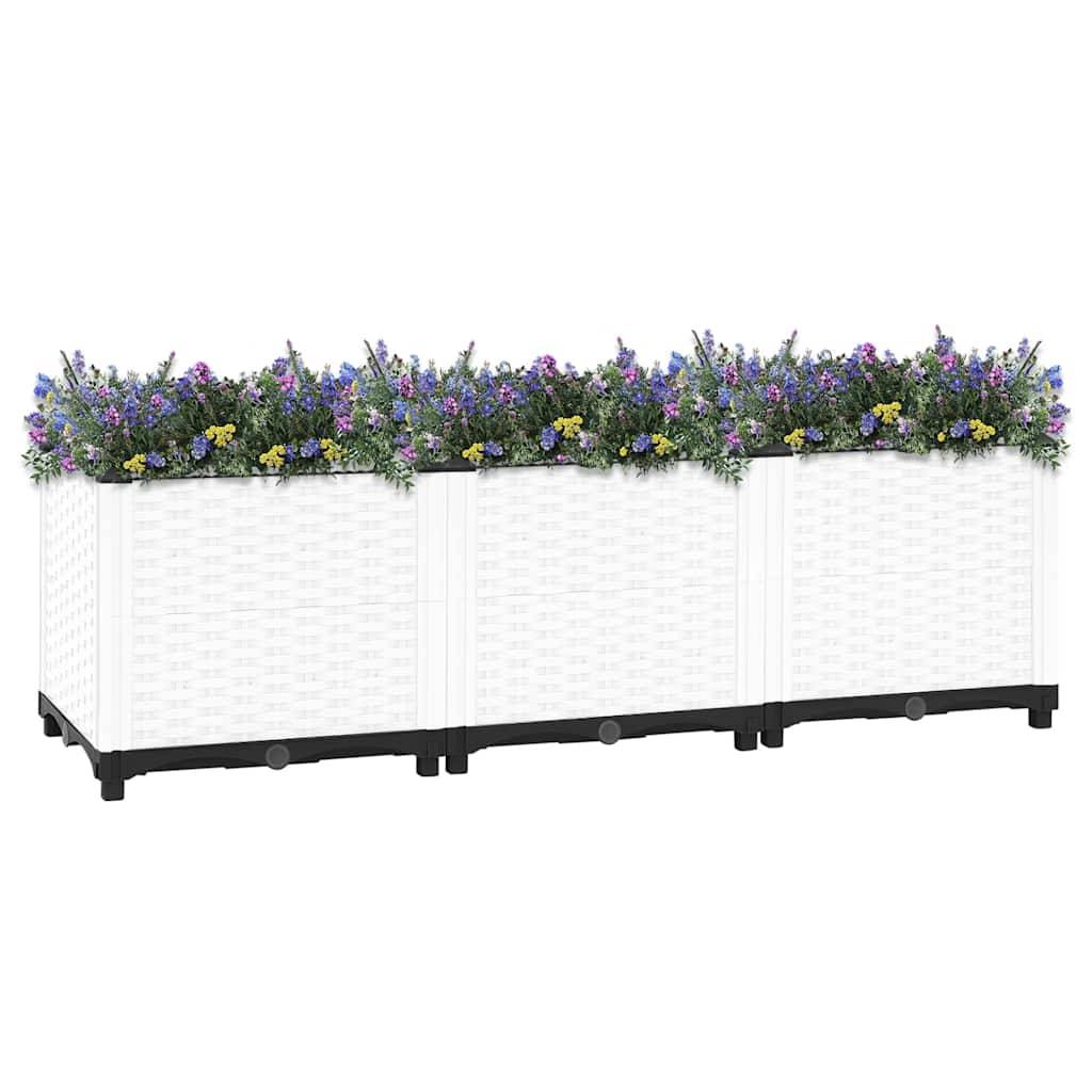 Prolenta Premium - Jardinière polypropylène gris 120 x 40 x 38 cm - Prolenta premium p339.0 - Image 7