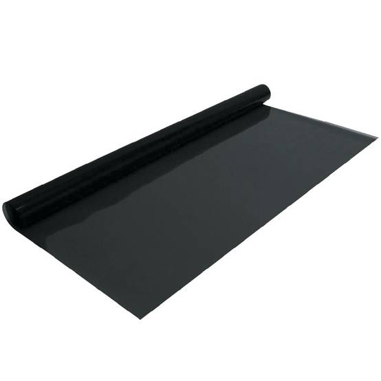 Film solaire auto adhésif noir - 3m x 76cm - Image 1