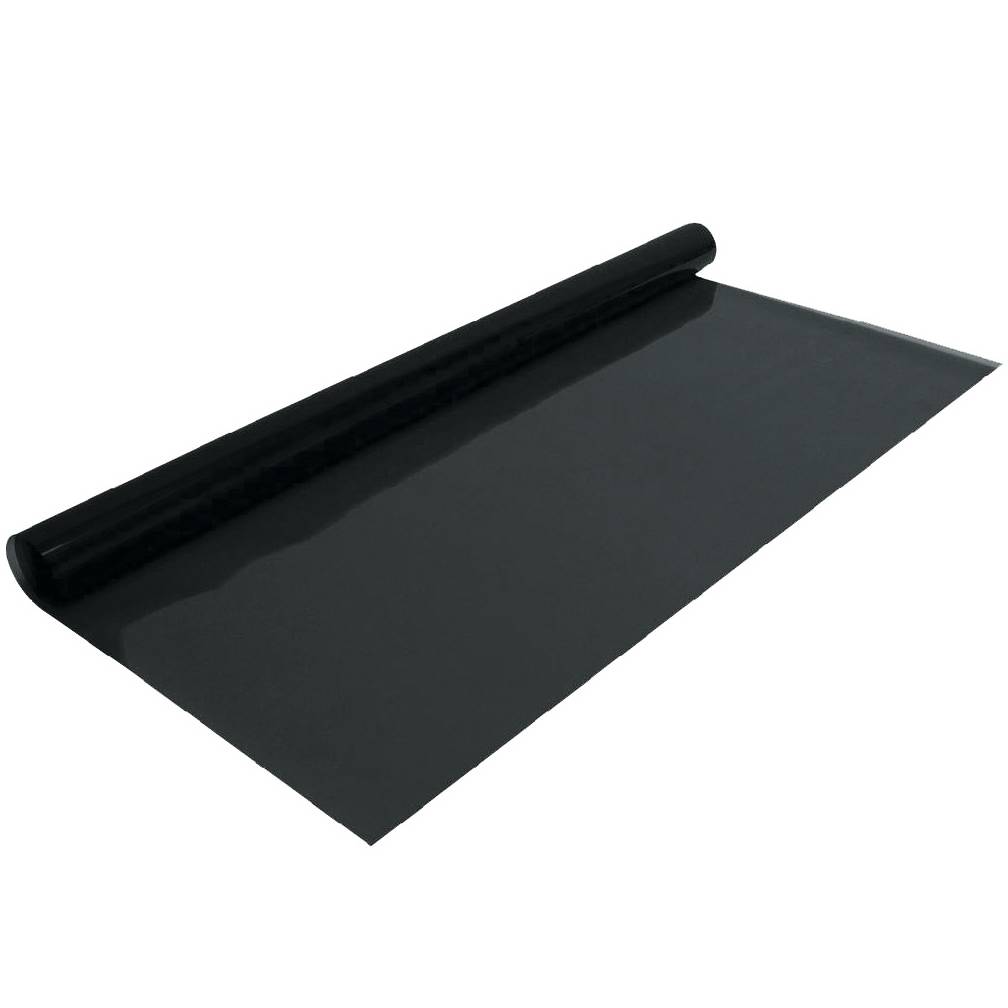 Film solaire auto adhésif noir - 3m x 76cm