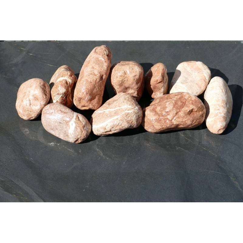 Gros Galet ROUGE 100-200 - pack 10 Galet - Image 2