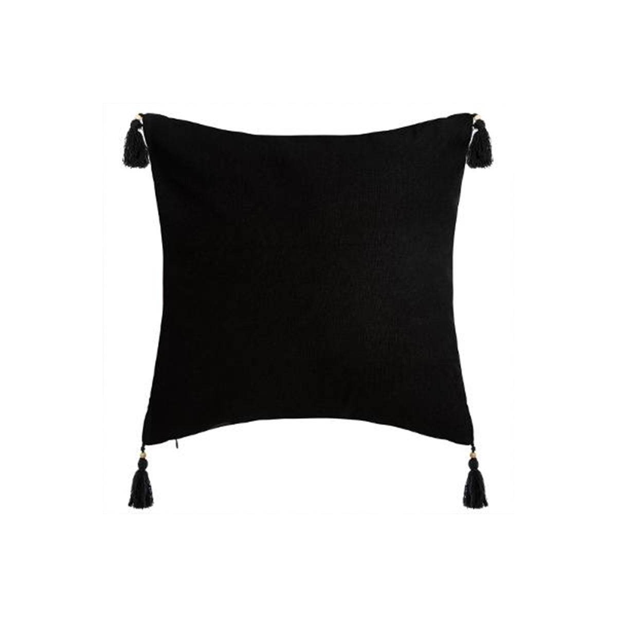 Housse de Coussin Imprimée "Tropique" 40x40cm Or - Image 2