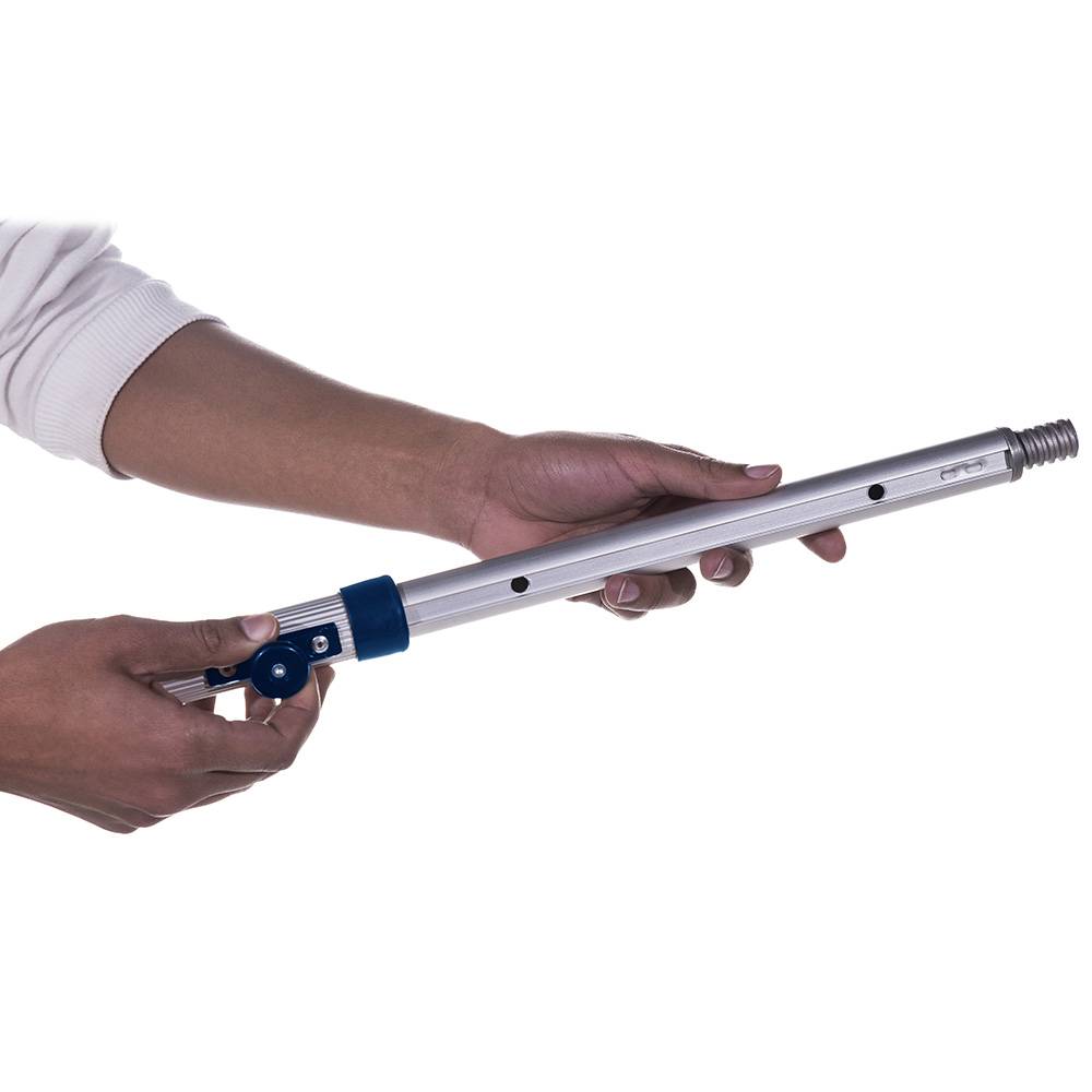 Manche télescopique aluminium 4.5 mètres Gris - Image 4