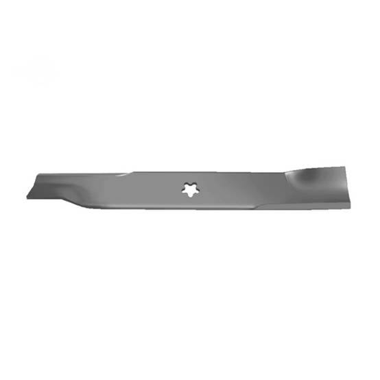 Rotary 13361 - Husqvarna lame 17-3/4' x 5 point star remplace husqvarna 574870801