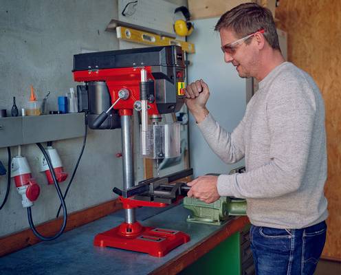 Einhell - Perceuse à colonne TE-BD 550 E - Table de perçage inclinable - Puissance 450W Einhell - Image 2