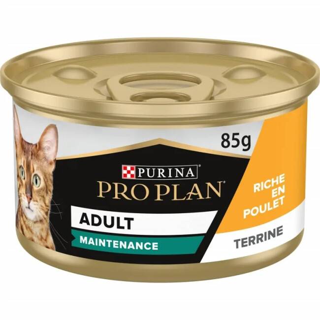 Proplan - Boîtes pour chats ProPlan Adulte Maintenance Poulet 24 boîtes 85 g