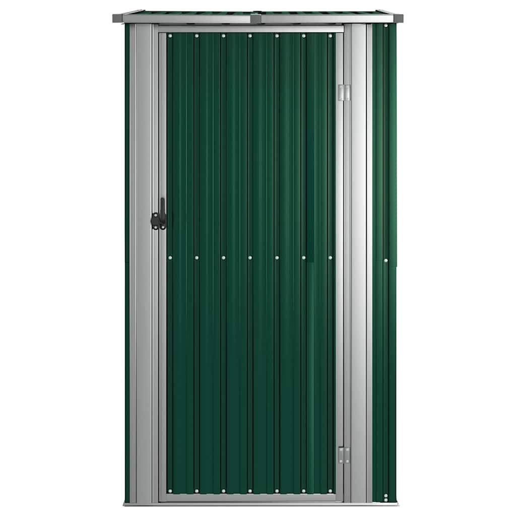 Vidaxl - Abri de jardin vert 118,5 x 97 x 209,5 cm Acier galvanisé 2.1m² vidaXL 150899 - Image 5