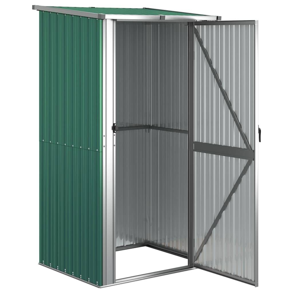 Vidaxl - Abri de jardin vert 118,5 x 97 x 209,5 cm Acier galvanisé 2.1m² vidaXL 150899 - Image 7