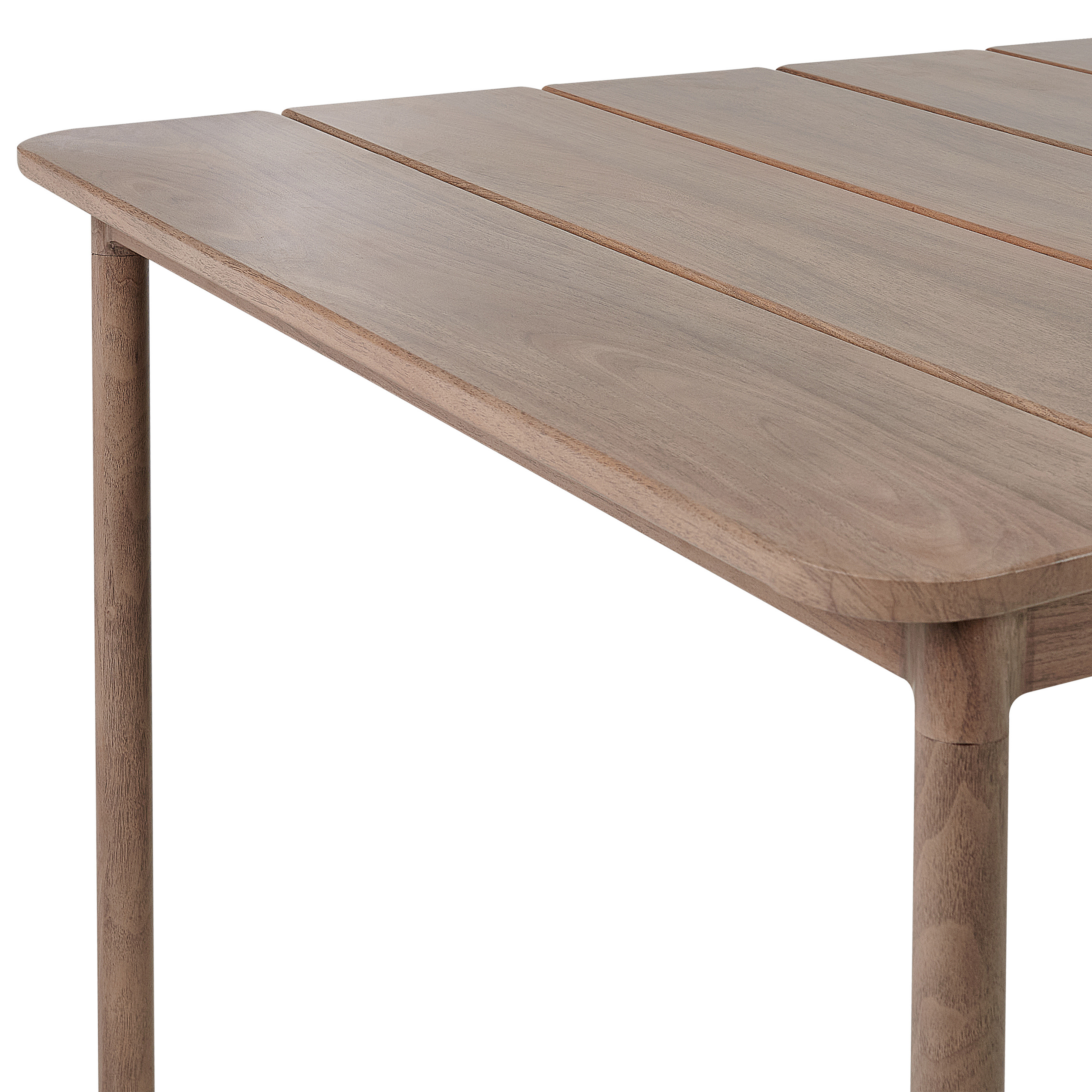 Beliani - Table de repas, 6 Personnes Aluminium Marron FLAVIA - Beliani - Image 4