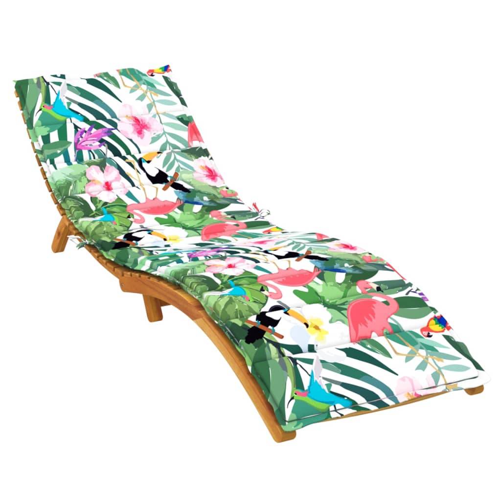 Coussin Bain de soleil | Coussin de chaise longue multicolore tissu oxford Maison Chic - Image 3