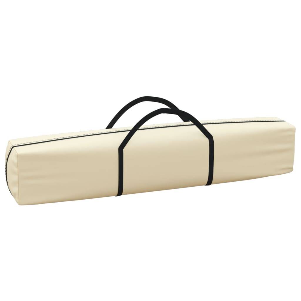 ComfortXL - Tente de Réception Pliante Acier Tissu Polyester avec Murs Anti-UV pour Fête Crème 3x6 m – ComfortXL Outdoor Living - Image 10