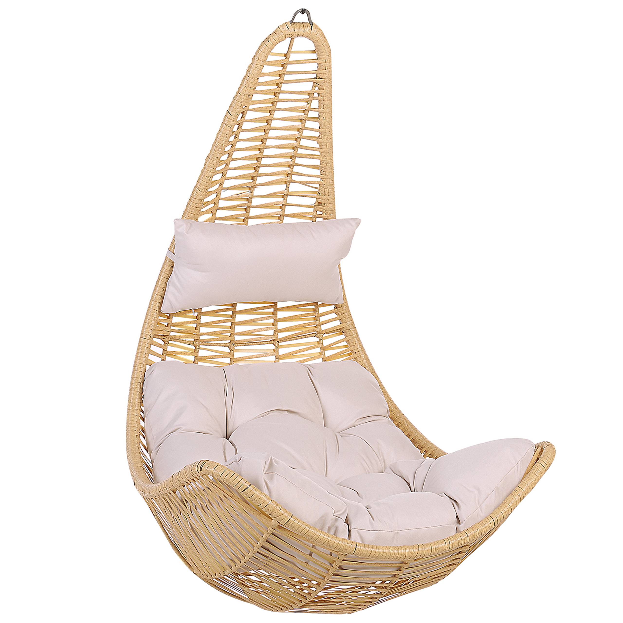 Beliani - Chaise porte-à-faux Polyrotin Naturel ATRI II - Beliani - Image 2