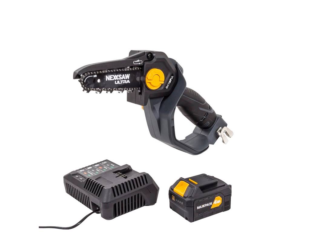 Élagueuse sans fil - Nexxsaw Ultra 18V - avec batterie 4Ah et chargeur rapide