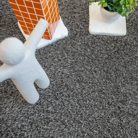 Decoweb - Gazon artificiel Arty Gris Foncé, 22 mm, 4m x 16m - Decoweb - Image 2