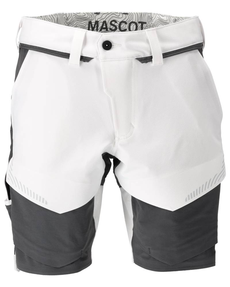 Short de travail MASCOT Customized - 22149-605-Blanc gris-48