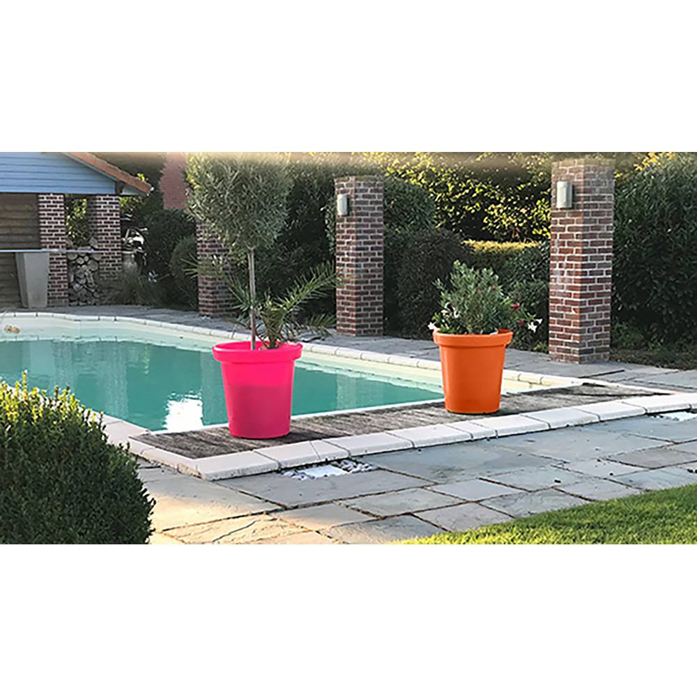 Plast'Up Rotomoulage - Pot de fleurs rond xxl delight 75l- lot de 2 - Image 2